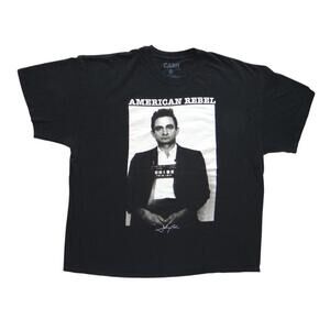 Johnny Cash American Rebel‎ T-Shirt - Iconic Style